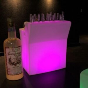 Balcão de led reto