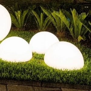 Meia esfera de led 35cm