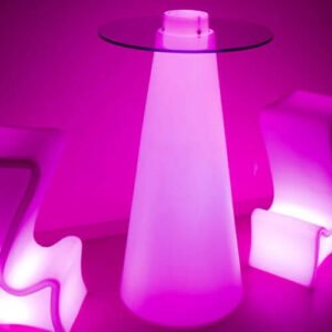Mesa Bistro Peak cone de led