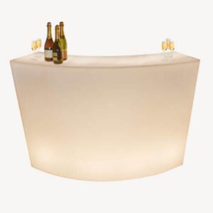 Balcão de led para recepcão