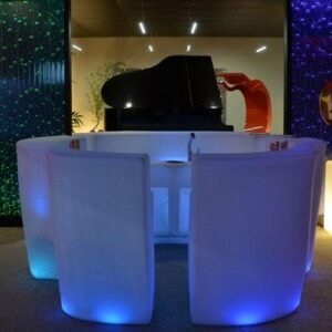 Bar 360 curvo redondo