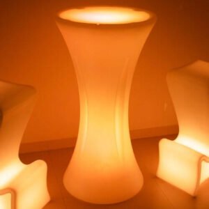 Bistrô de led redonda