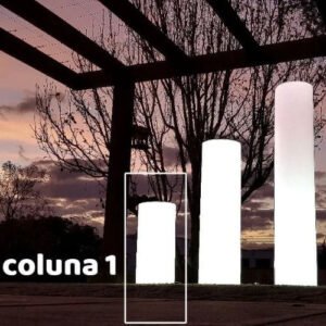 Coluna de led pequena