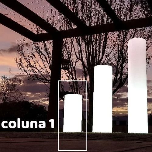 Coluna de led pequena