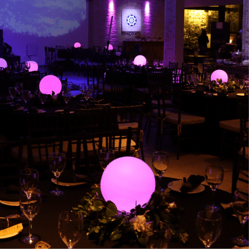 Esferas de led 25cm