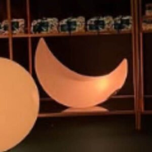 Lua pendente de led