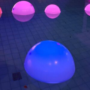 Meia Esfera de 50cm led - PISCINA - Locação