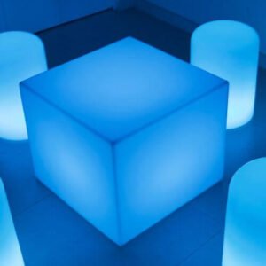 Puff de led Box 55
